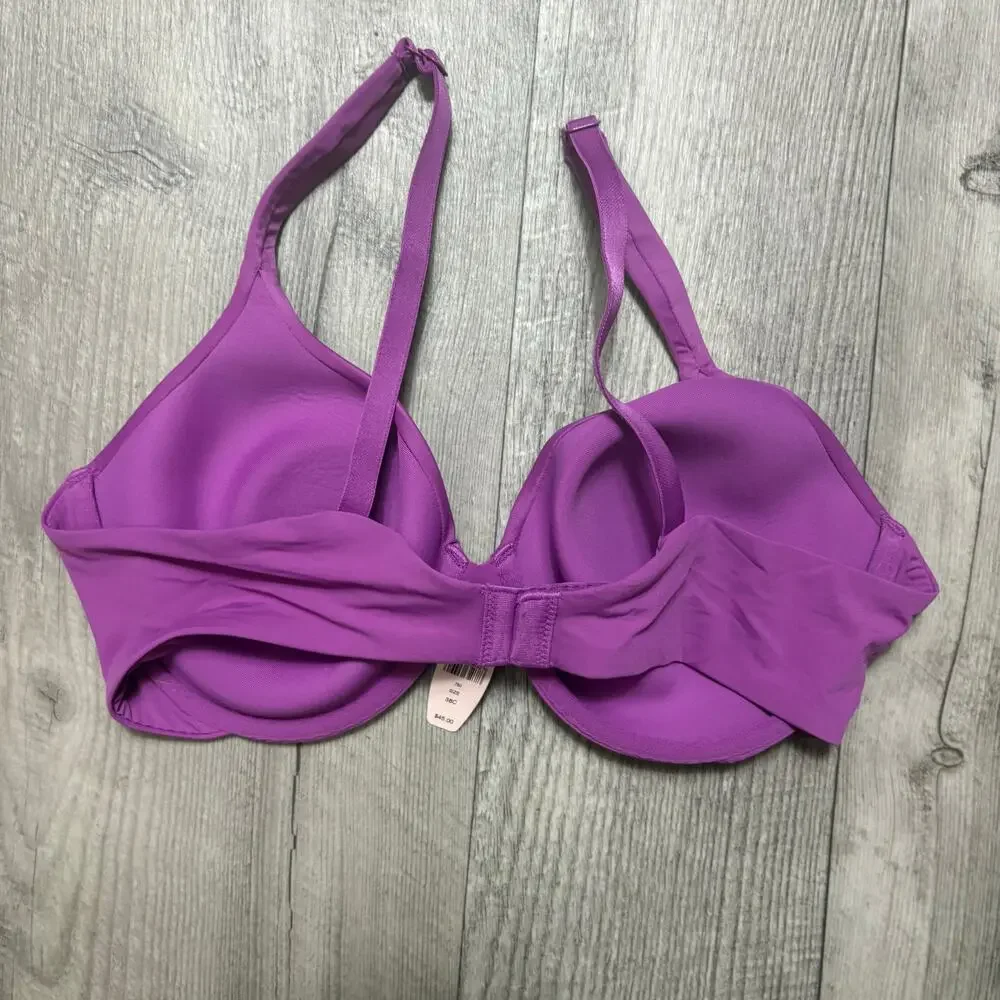 NWT Victoria Secret Body Purple Lightly Lined Bra Size 38C